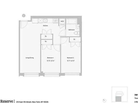 2nd image of 215 E 124th St #10C