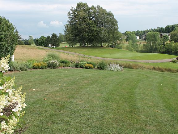 Backyard on golf course