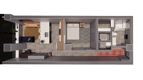 Floor plan The DeJuan
