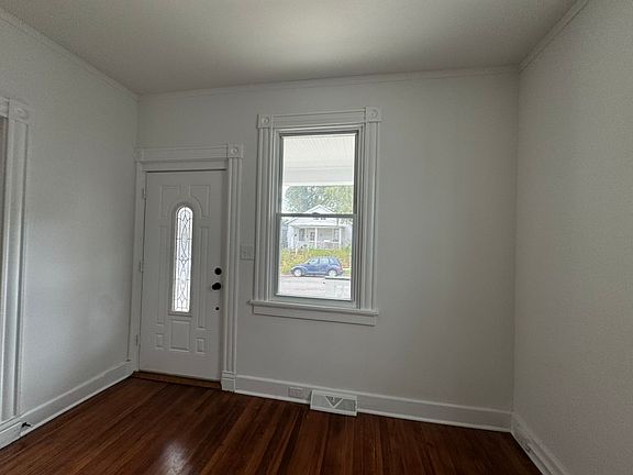 Front door & living area