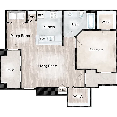 Floor plan A1