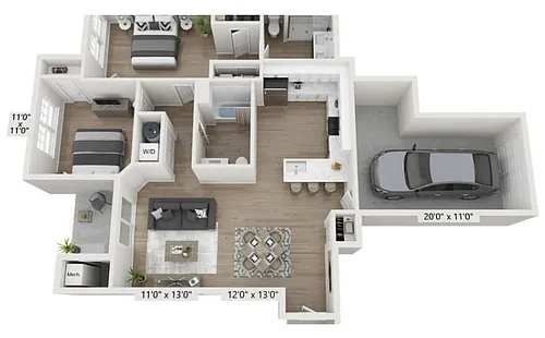 Floor plan The Elm