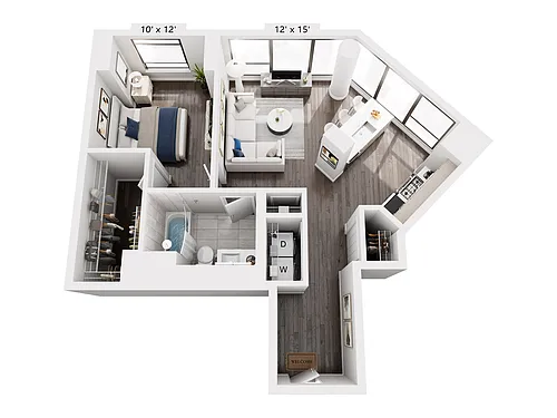 Floor plan A14