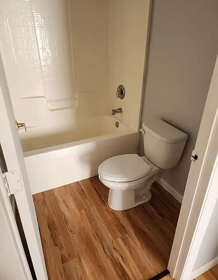 Hallway bathroom