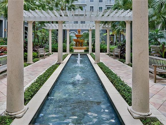 fountain common area
