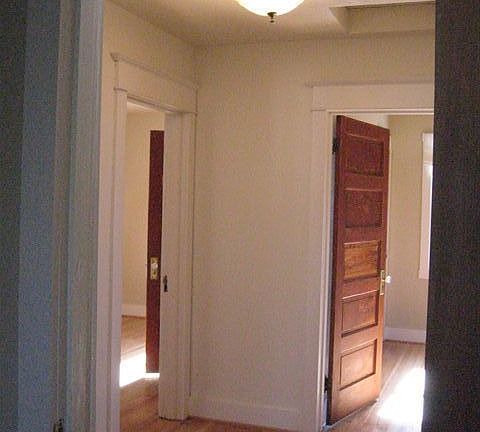 Refinished fir floors