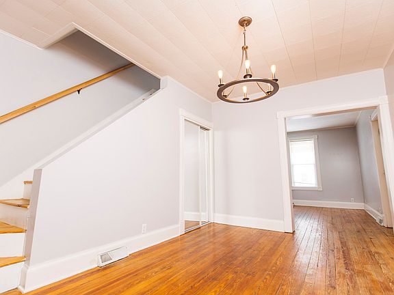 Dining area and closet