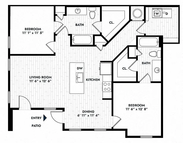 Floor plan 2A ANSI