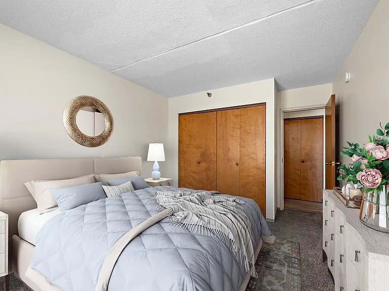 Welcome to Chardon Court Apartments, where modern comfort meets inviting style. This spacious bedroom features ample storage, soft natural light, and contemporary design elements. Embrace your next chapter hereschedule a visit today!