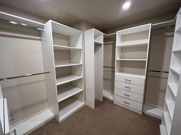 Walk-in Master Bedroom Closet