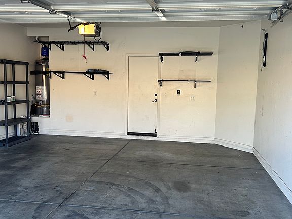 interior of garage