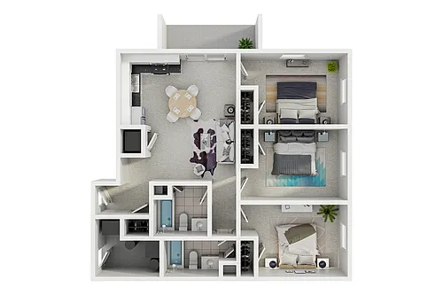 Floor plan PC1
