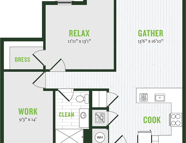 A1C Floorplan Diagram