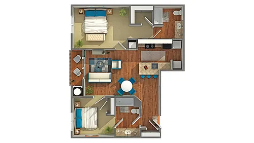 Floor plan Lafayette