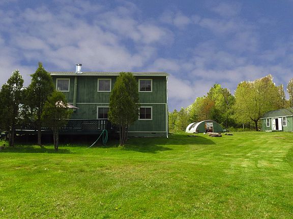 Hugh back yard