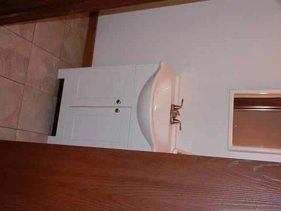 smaller half bath