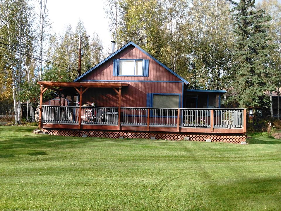 Huge partially covered deck