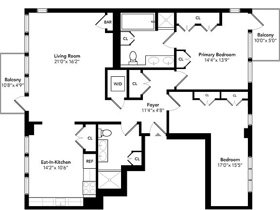 2nd image of 50 W 127th St APT 8B