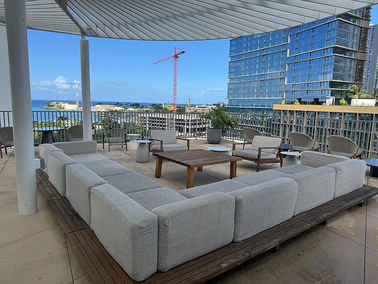 sunset deck