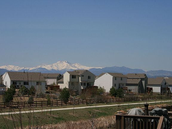 Patio mountain view