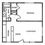 Floor plan 1 Bedroom