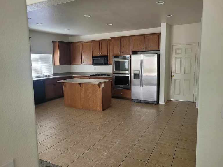 Another kitchen view from dining room