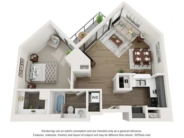 Floor plan Premiere Corktown