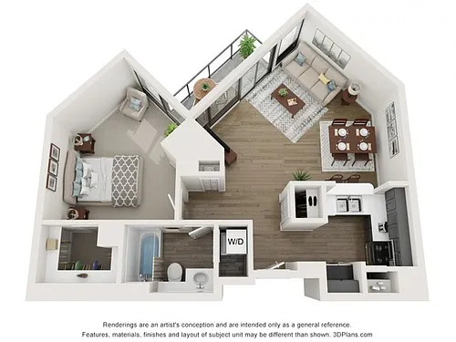 Floor plan Premiere Corktown