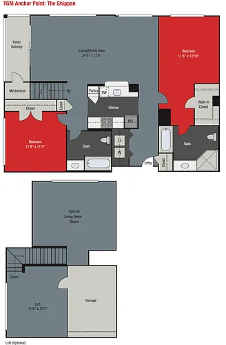 Floor plan B3