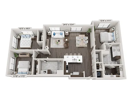 Floor plan Weybosset