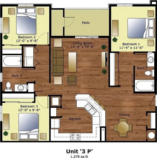 1st image of 2506 32nd St #2508-207
