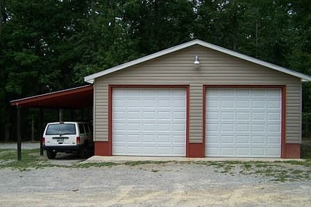 2 Car Detached Garage