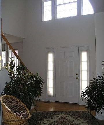 Two-Story Foyer.