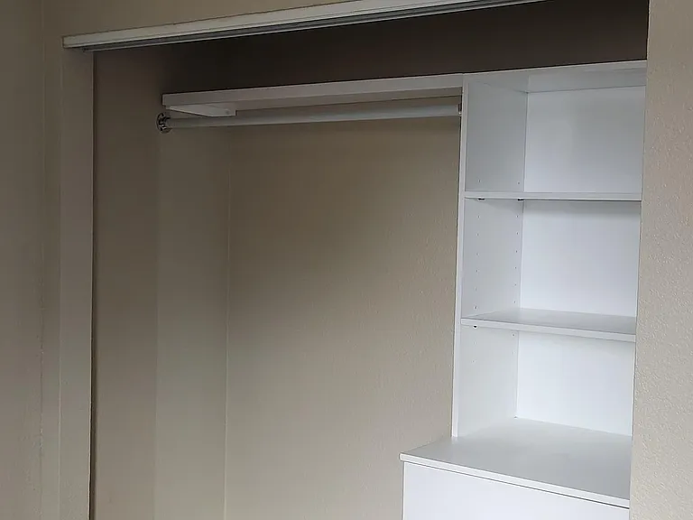 Bedroom closet photo