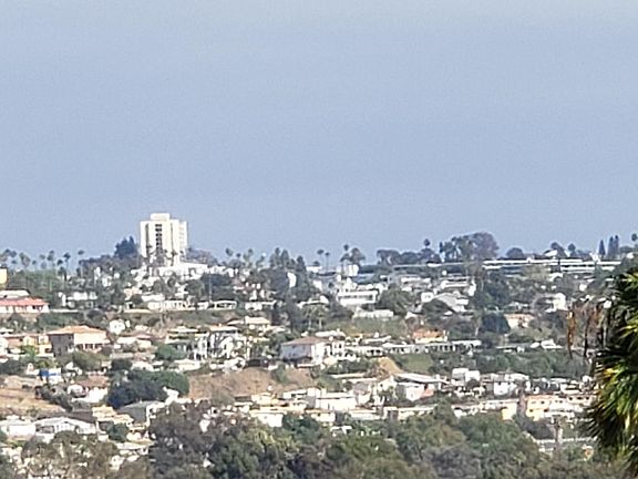 View from the left of the balcony. All pictures are from a cell phone.