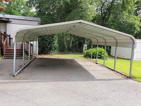 Covered parking for two cars