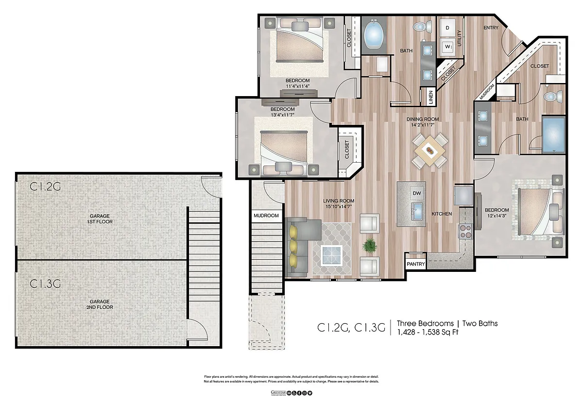 Floor plan C12G
