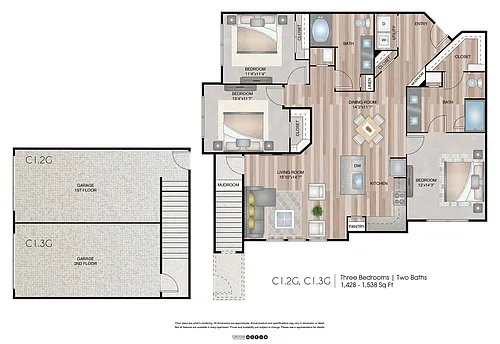 Floor plan C13G