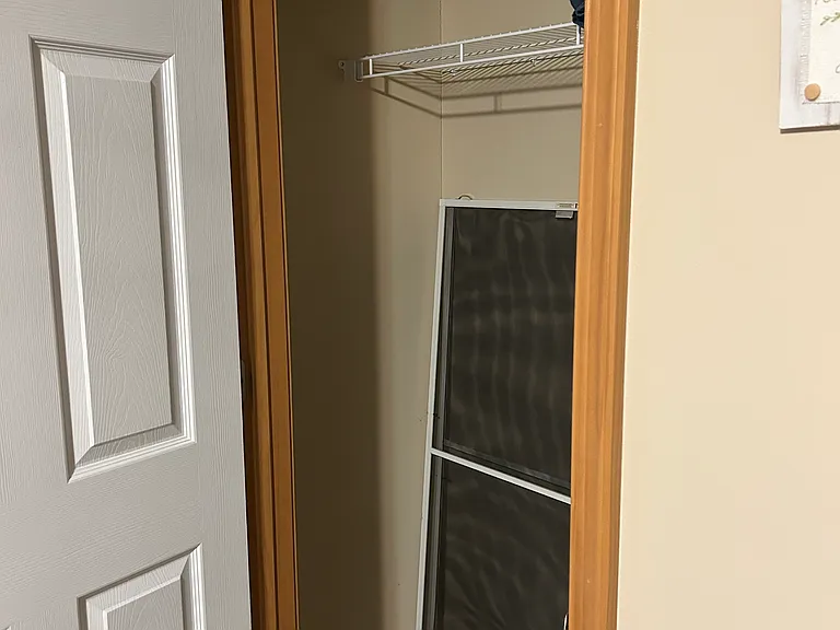 Spare bedroom closet
