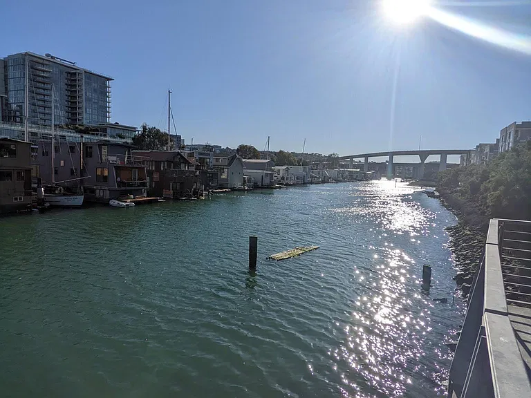 Mission Creek Channel (launch for Giants kayaking!)
