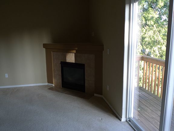 Living room and dining room - patio door to balcony