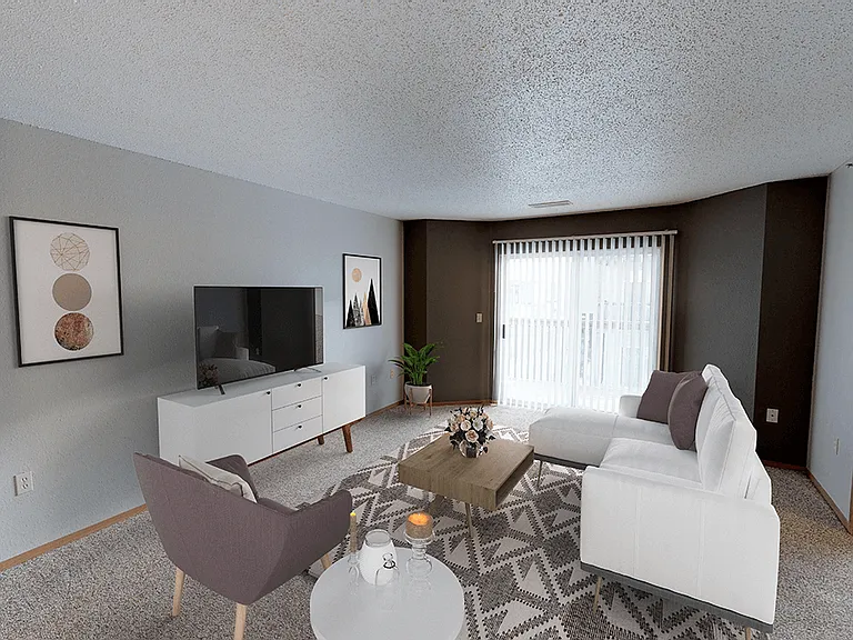 Spacious Living Room