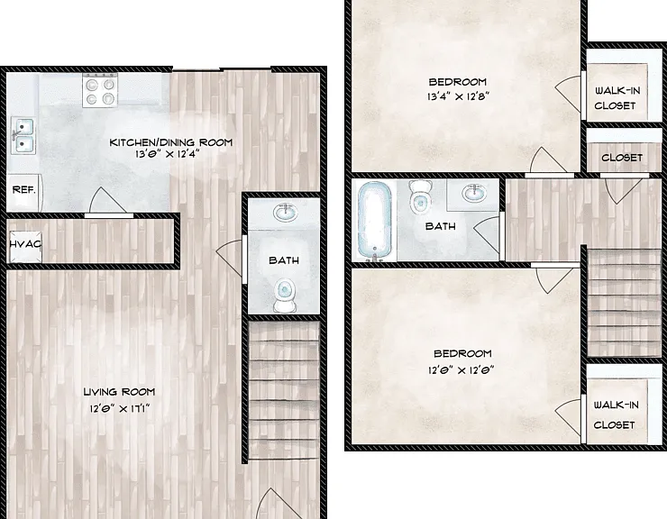The Washington Floorplan Diagram