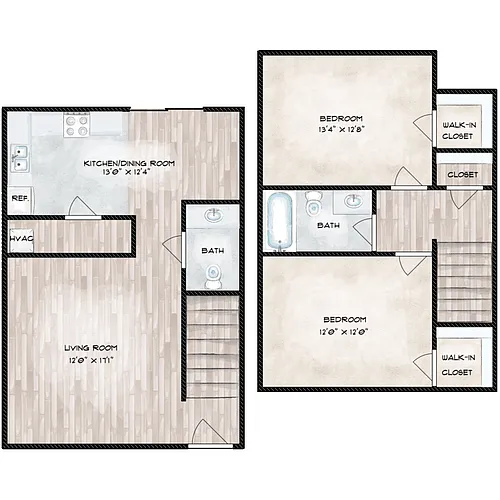 Floor plan The Washington