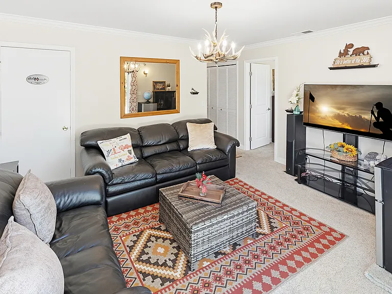 Family room in first floor