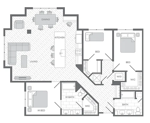 Floor plan The Willow