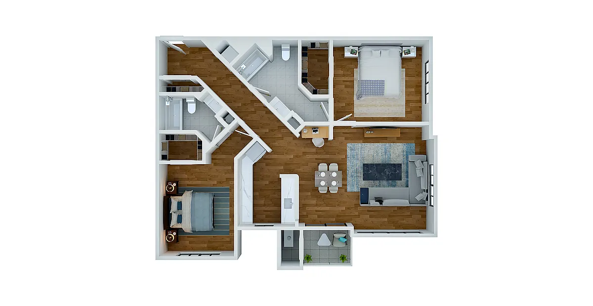 Floor plan The Wisteria