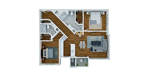 Floor plan The Wisteria