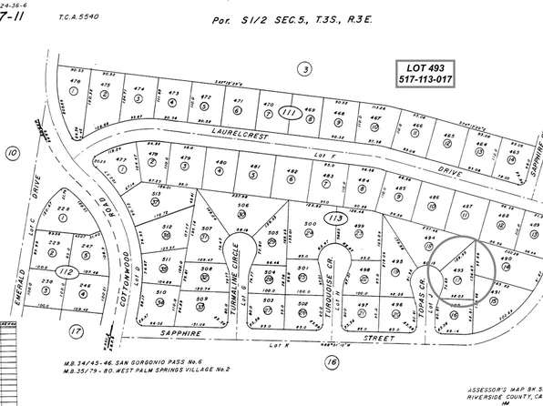 12868 Topas Dr Lot 493, Whitewater, CA 92282