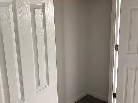 Storage in mudroom